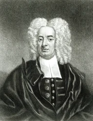 Cotton Mather, graviert von Charles Edward Wagstaff und J. Andrews